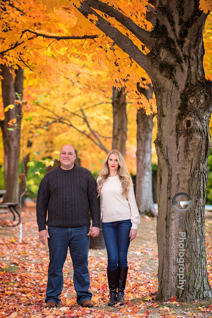 Rockwood Conservation Area Engagement photographers in Fall