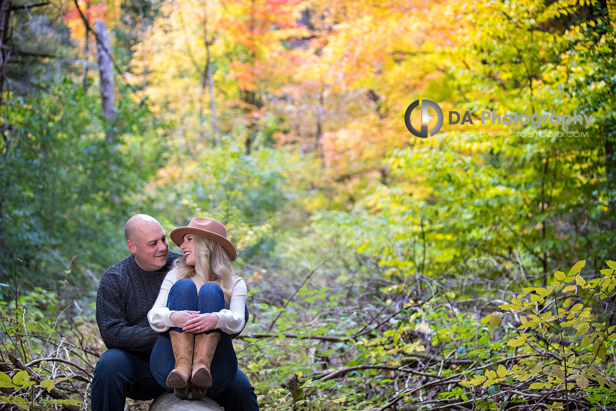 Best engagement photographer at Rockwood Conservation Area