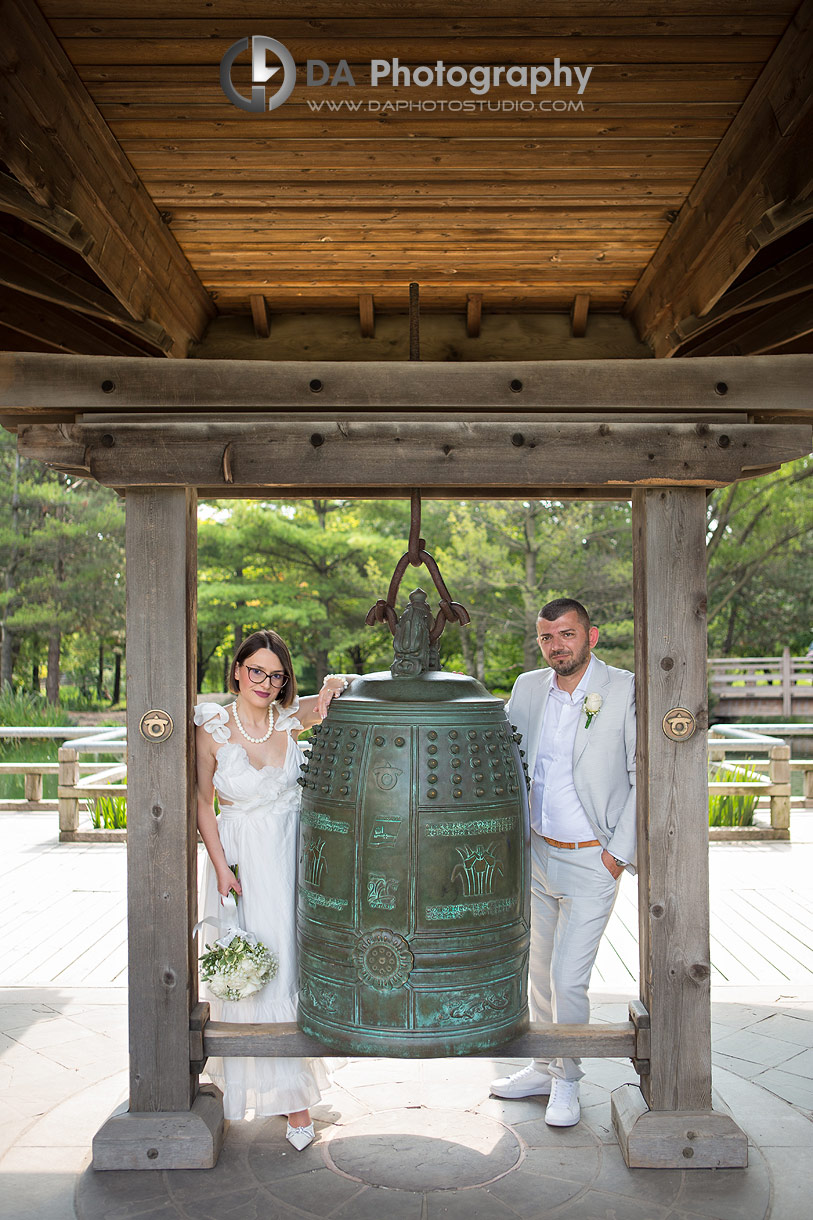 Bride and Groom at Kariya Park wedding