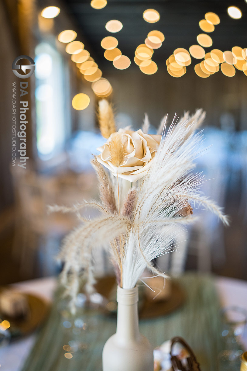Reception at Troy Farms weddings