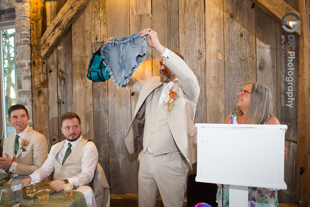 Receptions at Troy Farms weddings