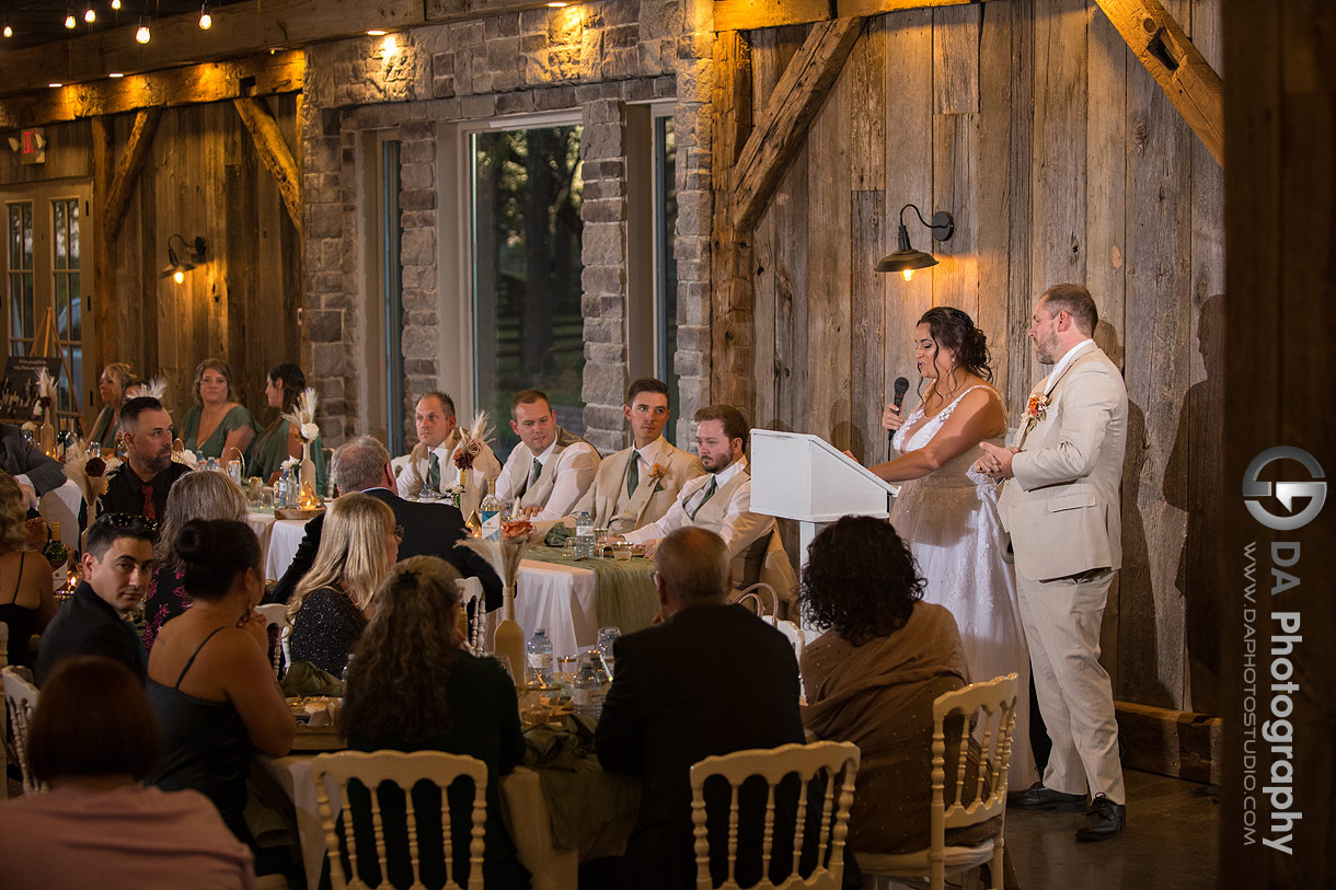 Troy Farms Wedding Reception