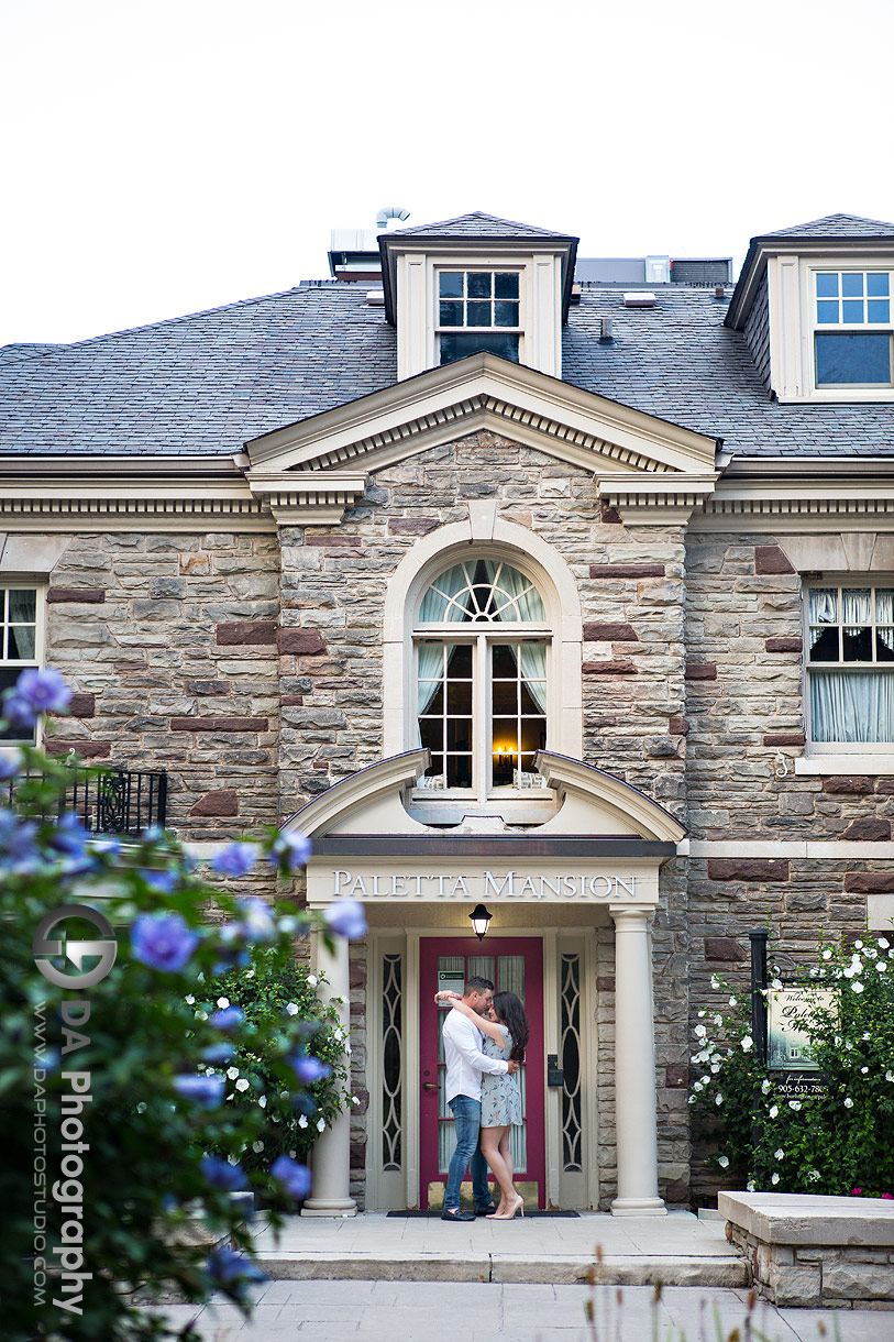 Paletta Mansion Engagement Photo
