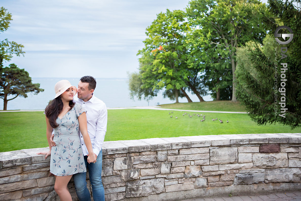 Engagement Photos at Paletta Mansion in Burlington