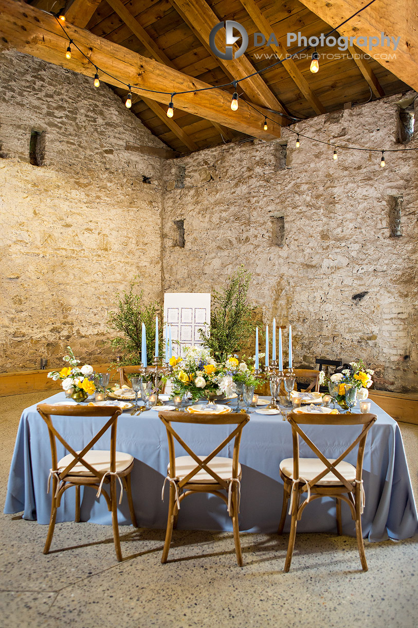 Reception at Slit Barn weddings