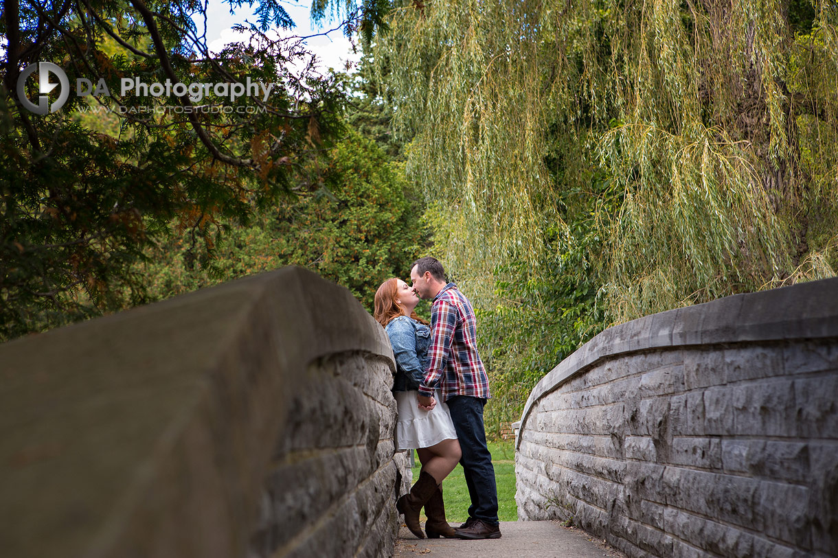 Top engagement photographers for Webster's Falls