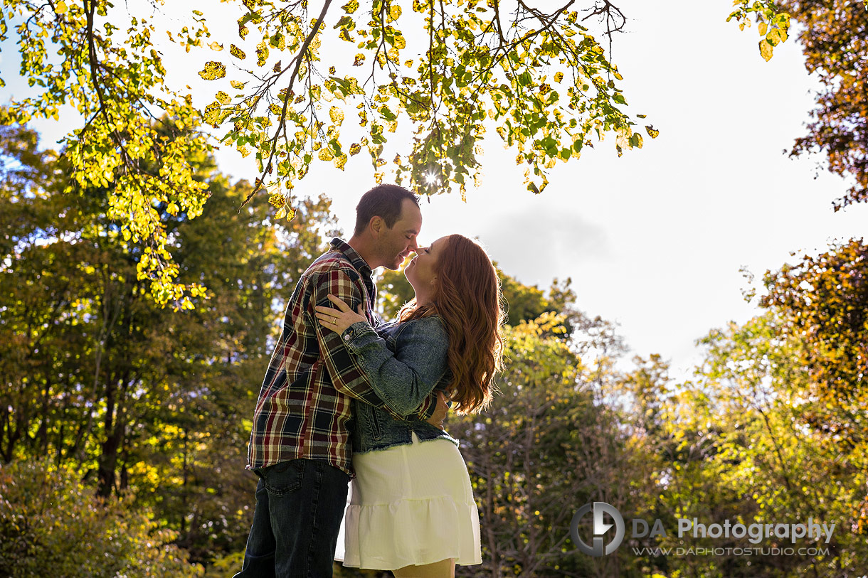 Intimate engagement photos