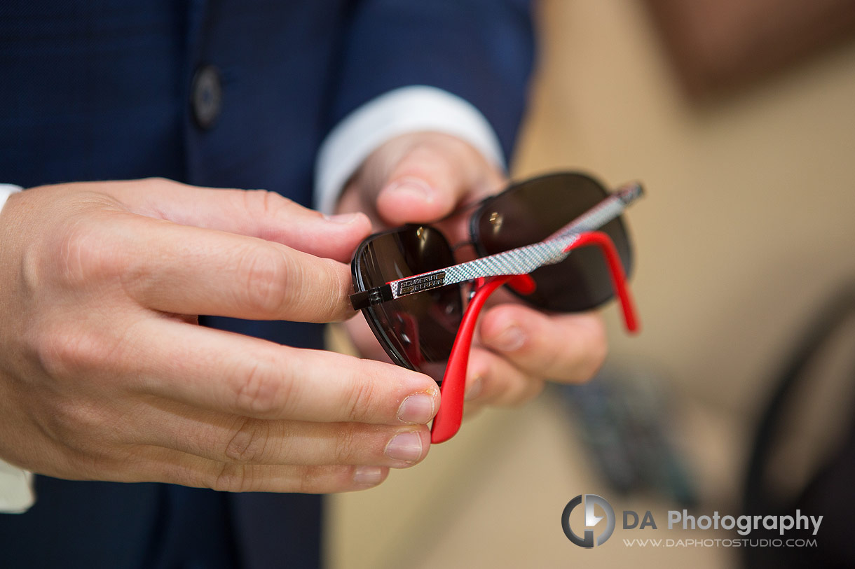 Photo of a Ferrari sunglasses 