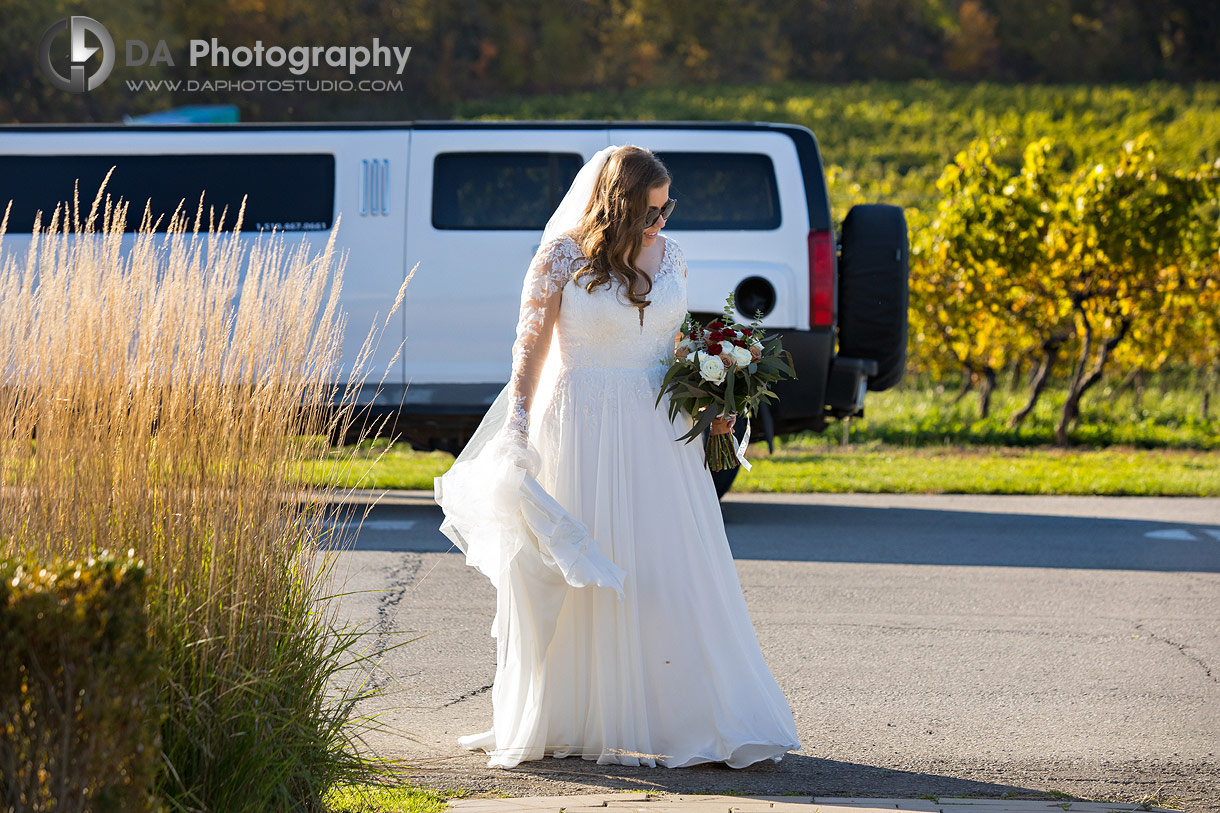 Bride at Vineland Estates Winery