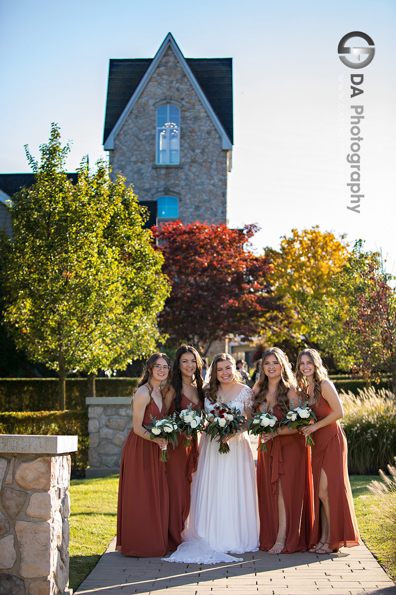 Bridesmaids at Vineland Estates Winery