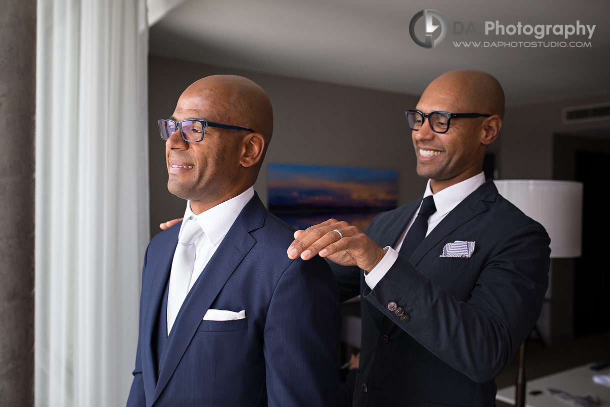 Groomsman at Hotel X
