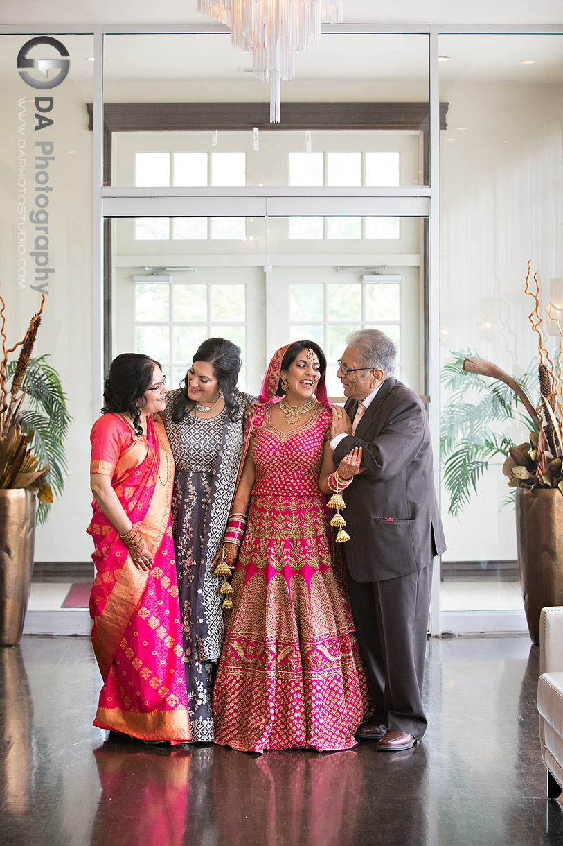 Bride's Family Portrait