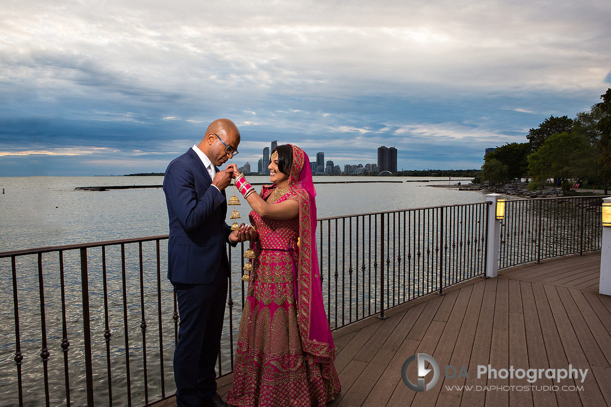 Sunset Wedding Photos at Palais Royale in Toronto