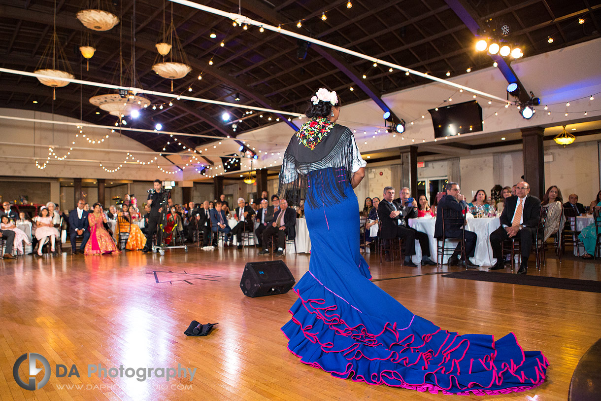 Flamenco Dance on a wedding at Palais Royale