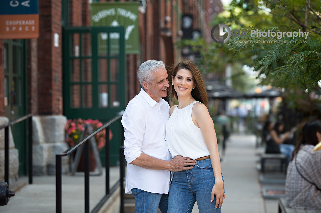 Distillery District Engagement photo in Toronto