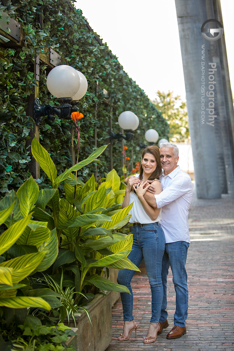 Top engagement photographer for Distillery District