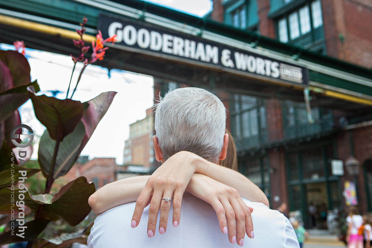 Intimate engagement photos