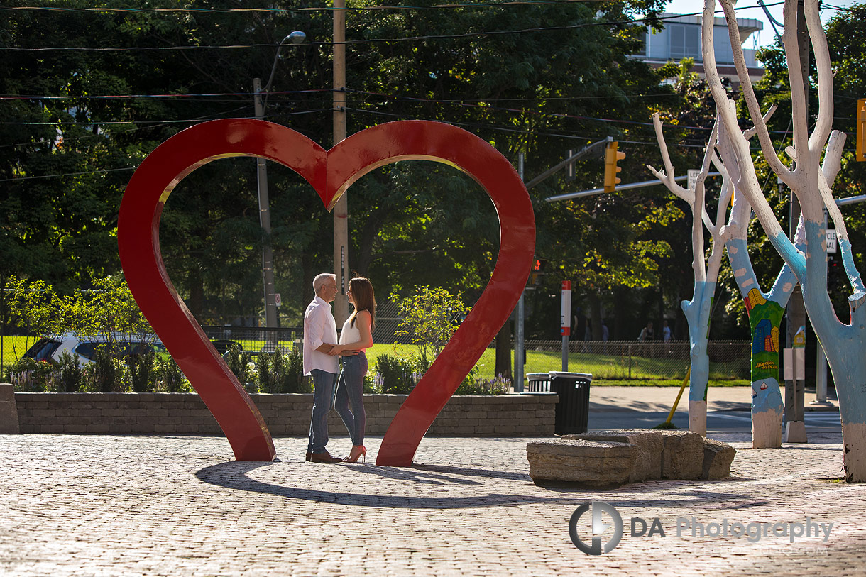 Intimate engagement photography in Toronto