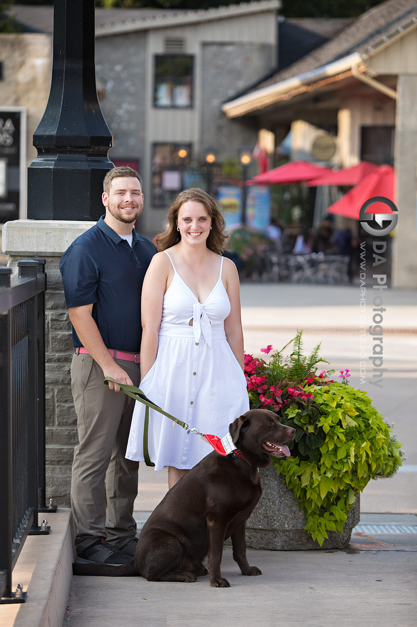 Top engagement photographer in Elora