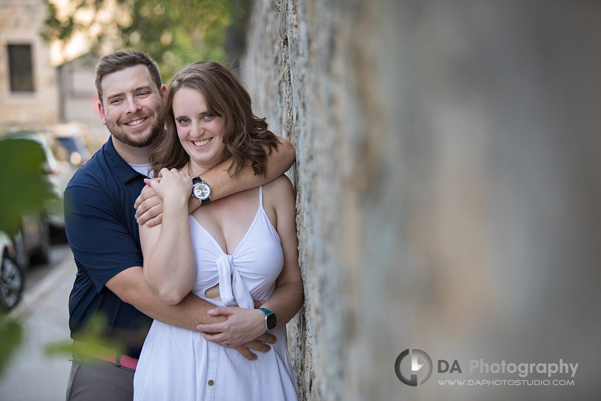 Engagement photographer in Elora