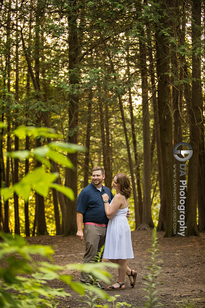 Top engagement photographers for Elora Mill