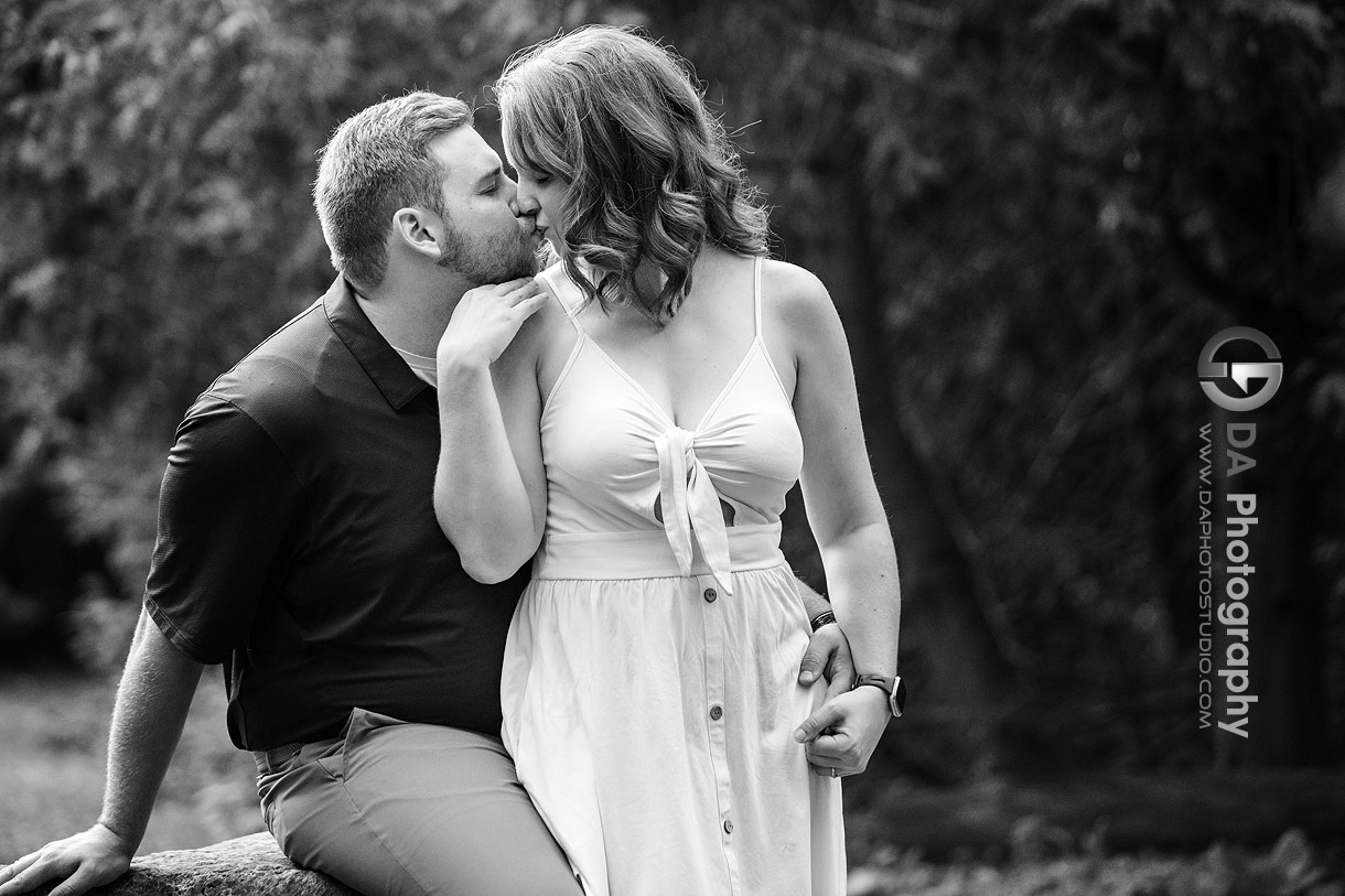 Intimate engagement photos