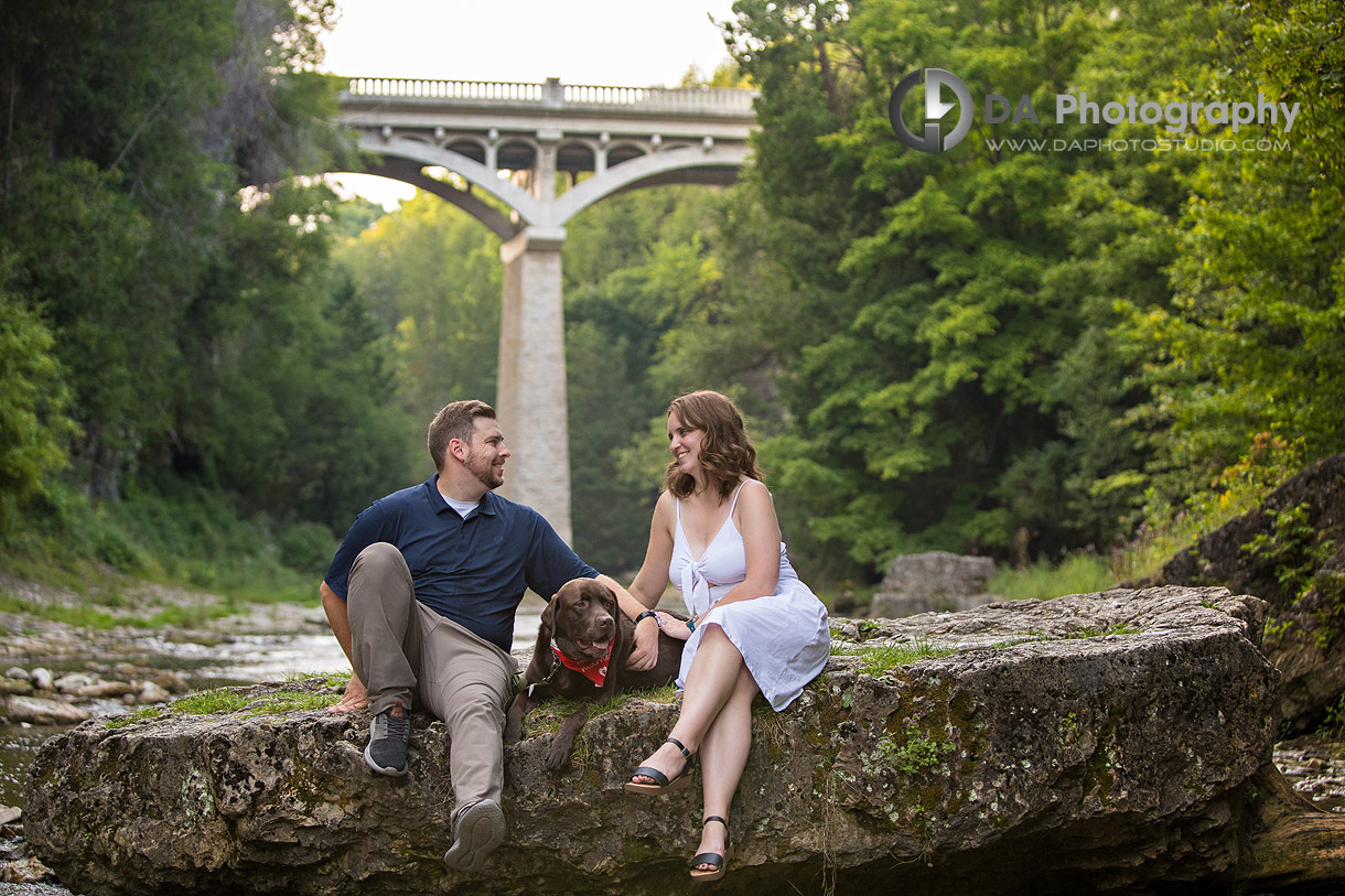 Elora Mill Engagement Photos