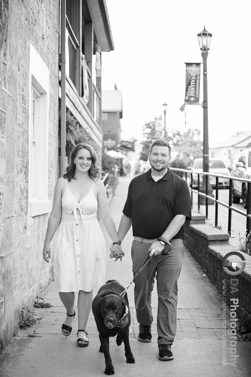 Engagement photography in Elora