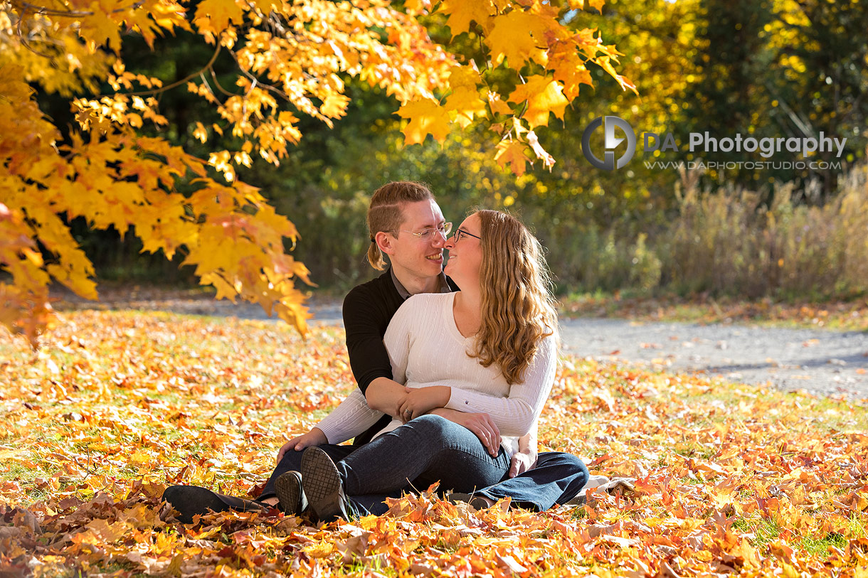Guelph Arboretum Engagement Photo