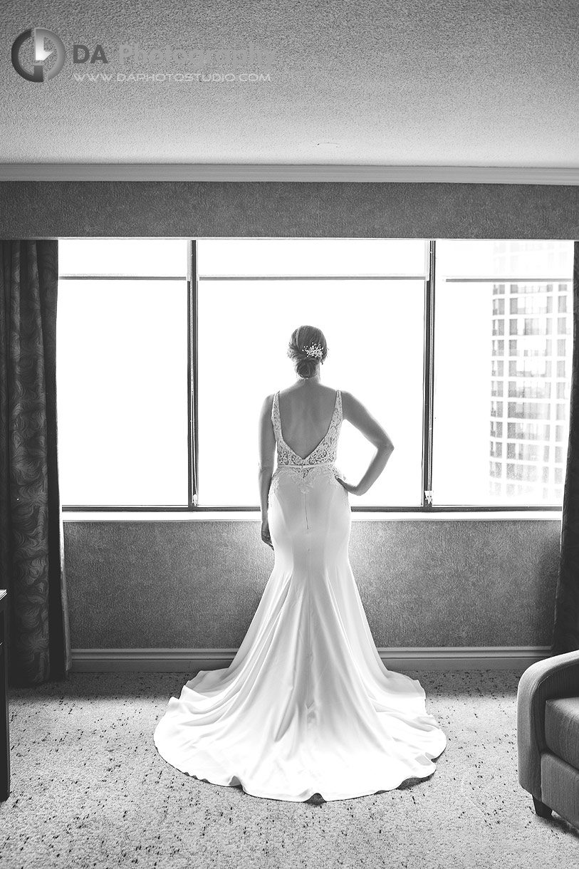 Wedding Dress at Westin Harbour Castle Hotel