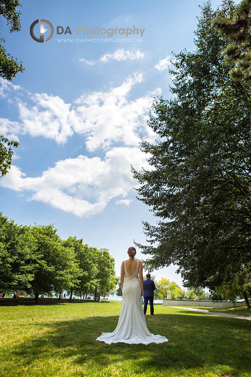 Bride and Groom at Harbour Square Park East