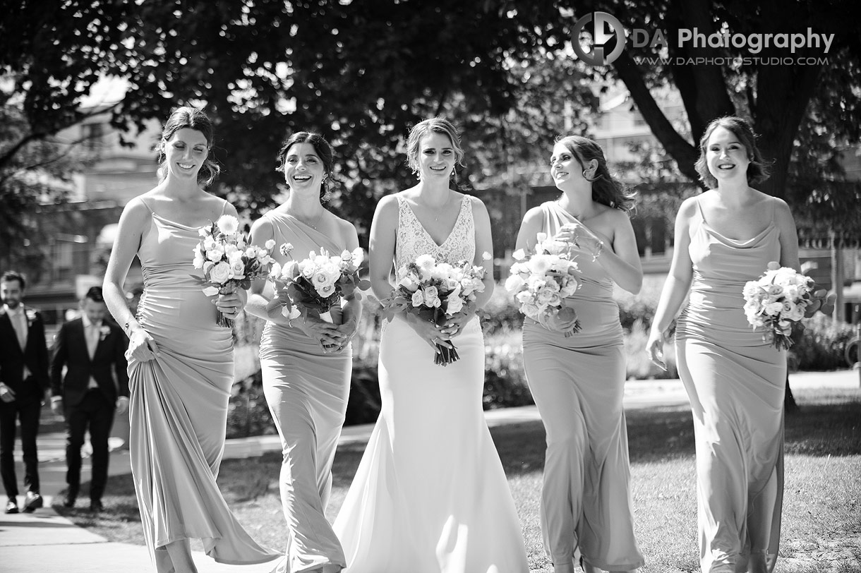 Bridesmaid Dresses at Church wedding
