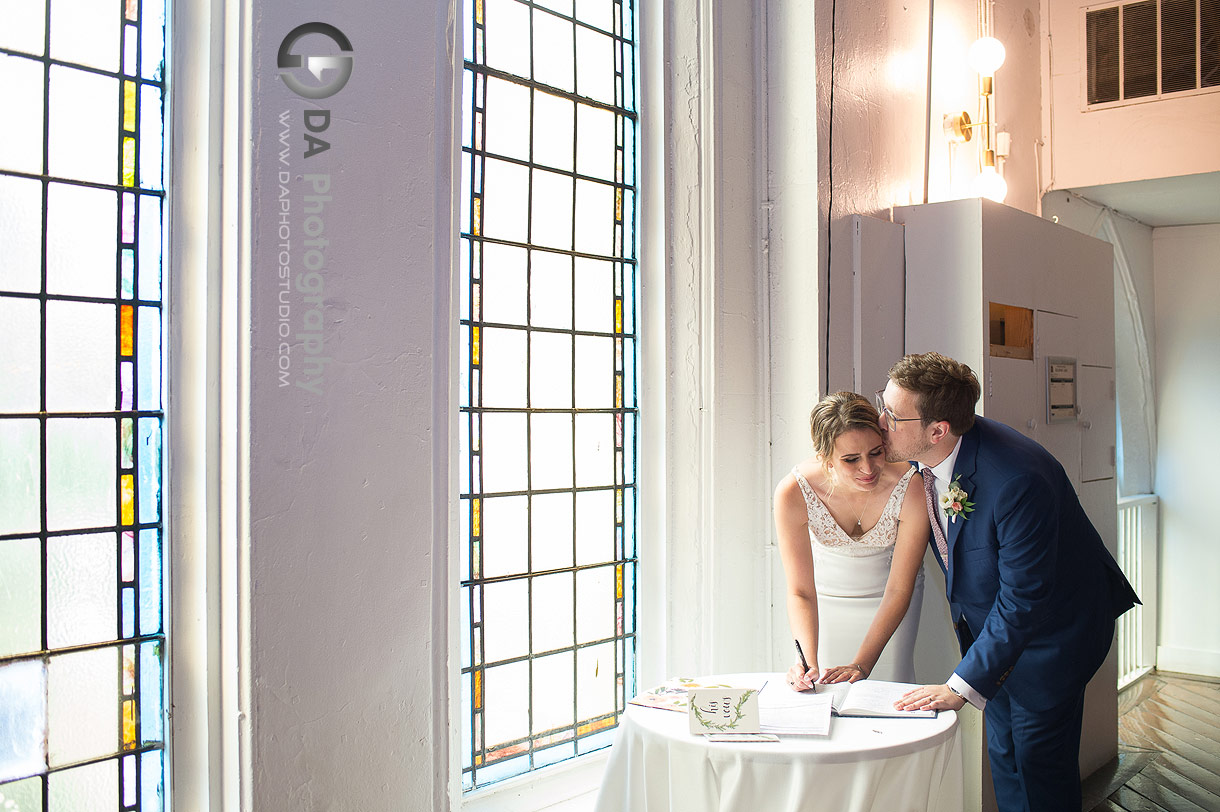 Wedding Ceremony at 1871 Berkeley Church in Toronto