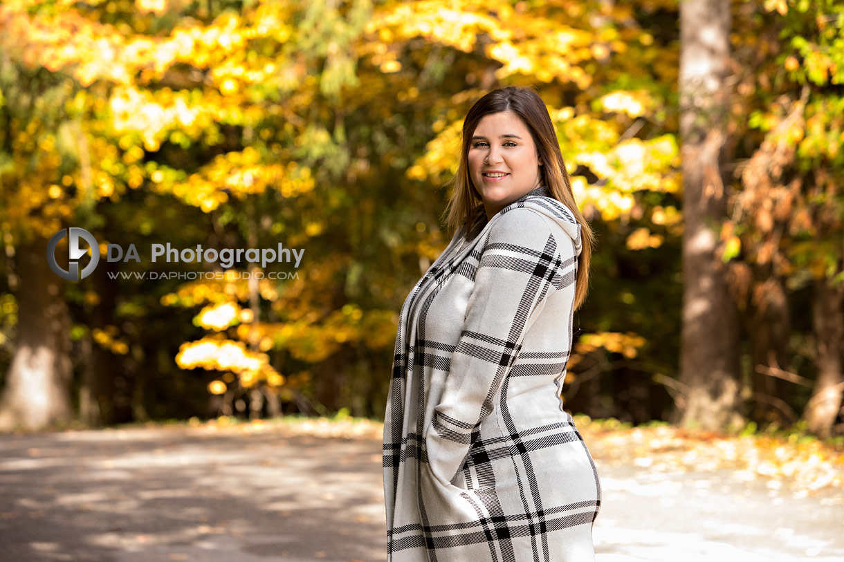 Engagement photographers in Caledon at Belfountain Conservation Area