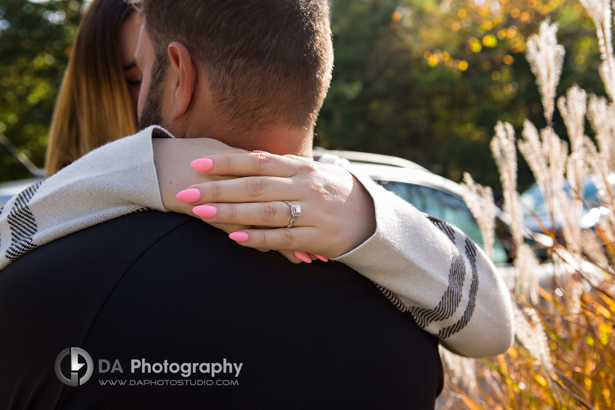Forks of the Credit intimate engagement photos