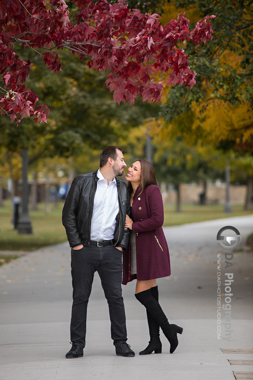 Toronto top photography location for fall engagements