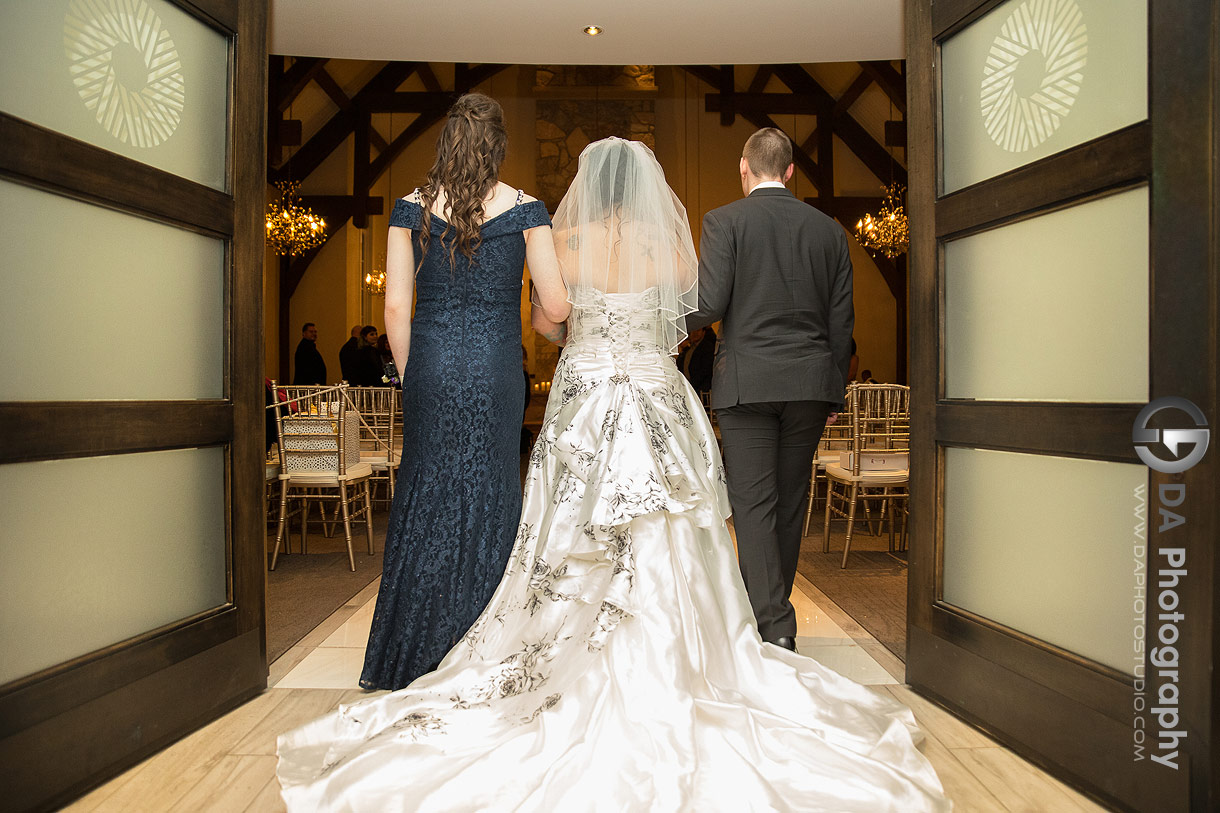 Wedding Dress on a Gothic Wedding