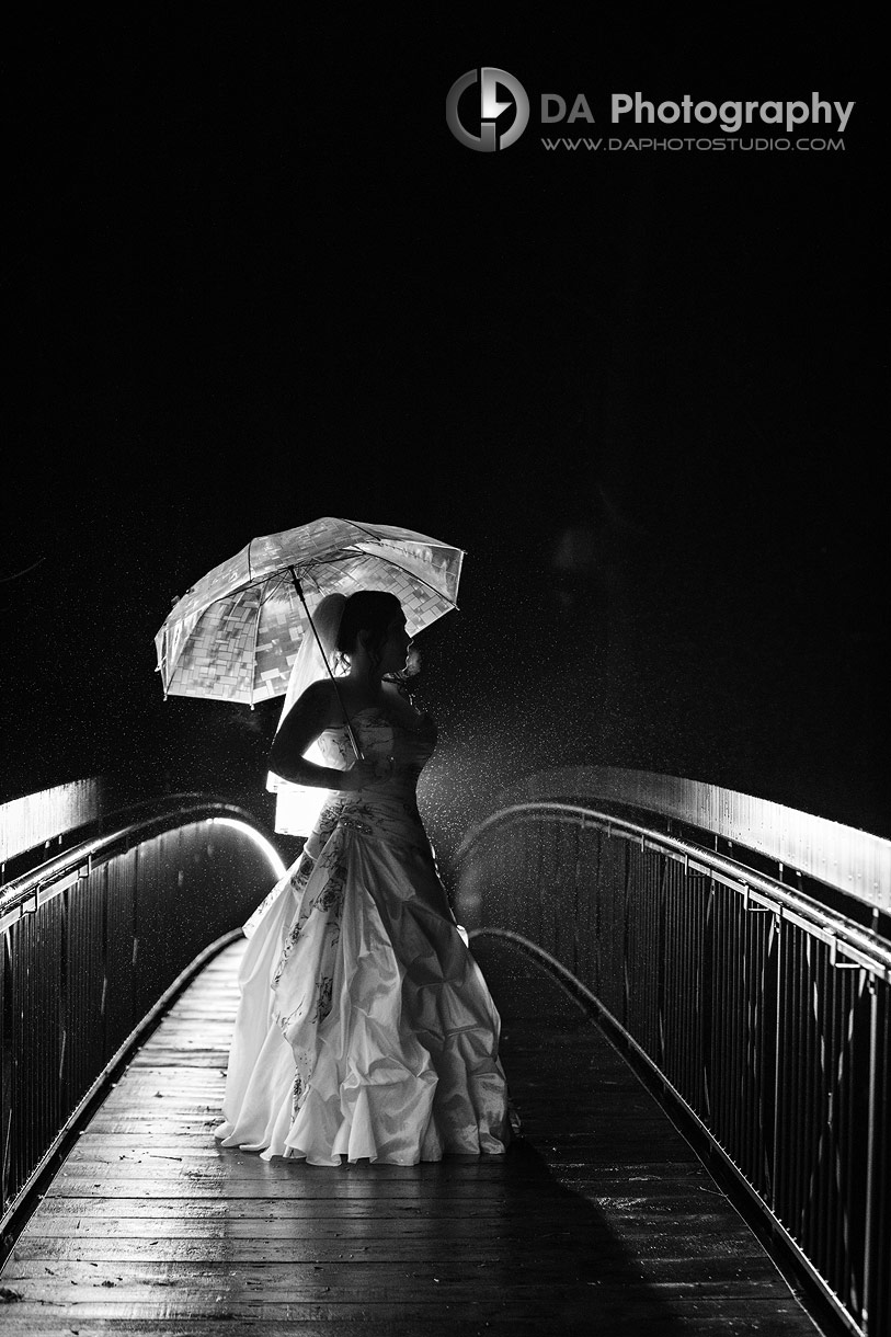Bride's Portrait at Ancaster Mill