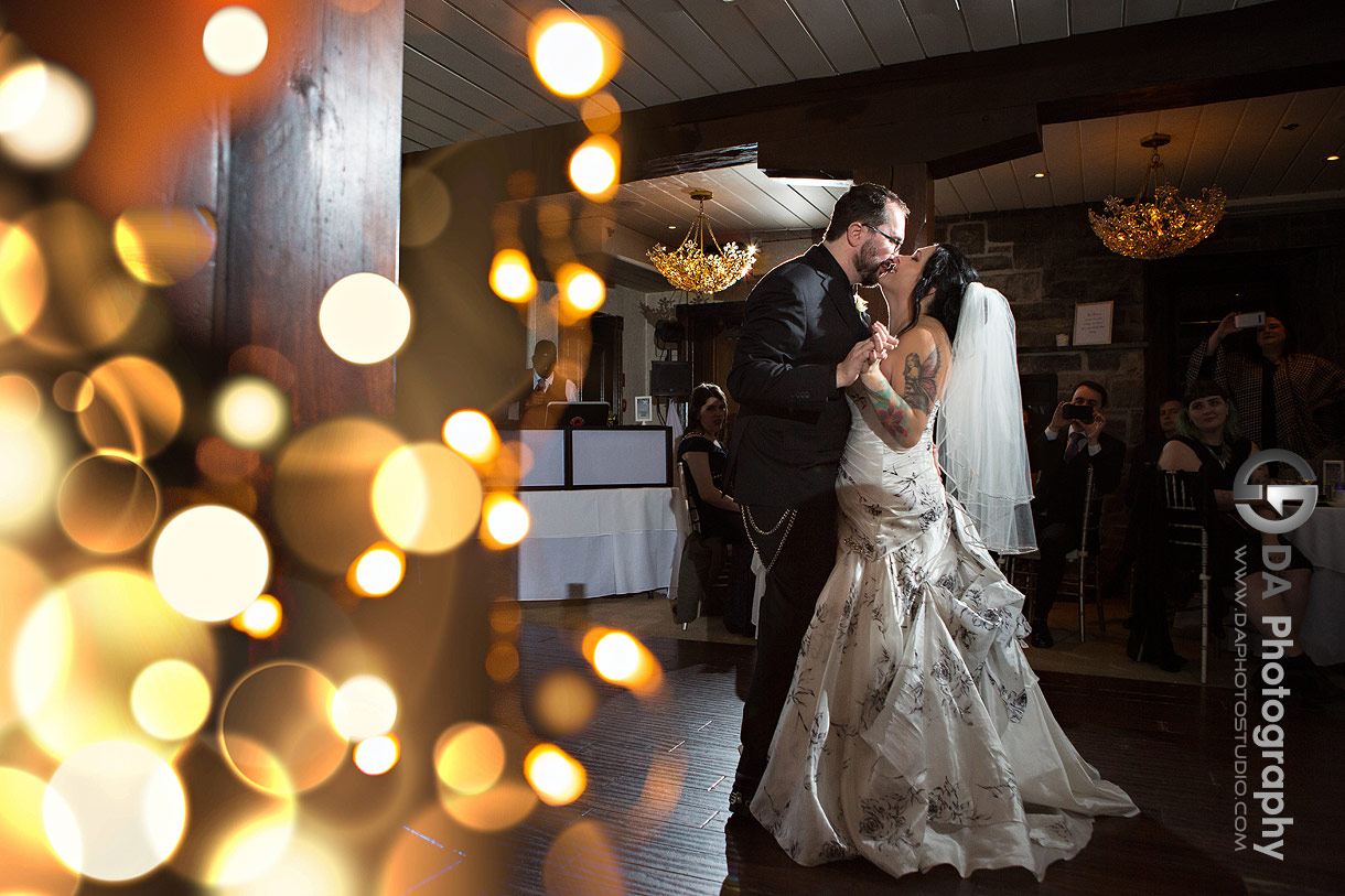 First Dance on a Gothic Wedding