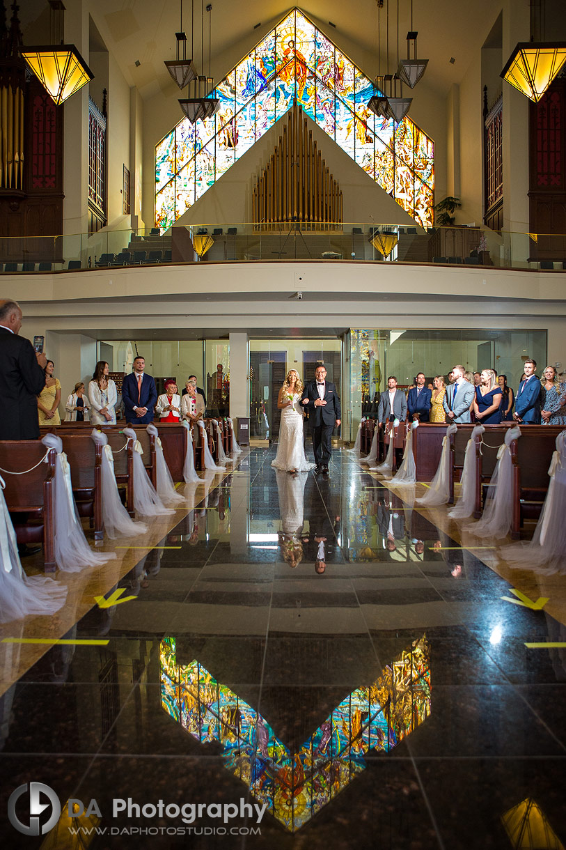 St. Eugene de Mazenod Parish Church Wedding Photo