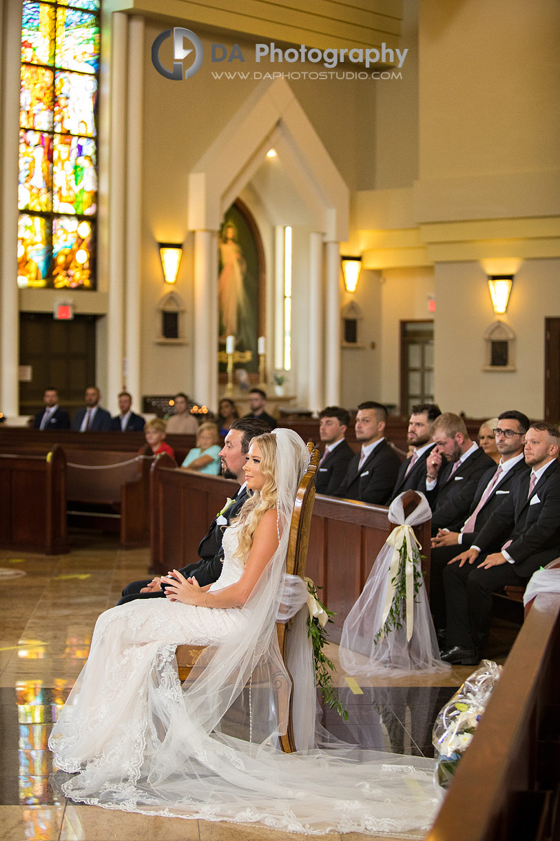 Wedding Ceremony at St. Eugene de Mazenod Parish Church in Brampton