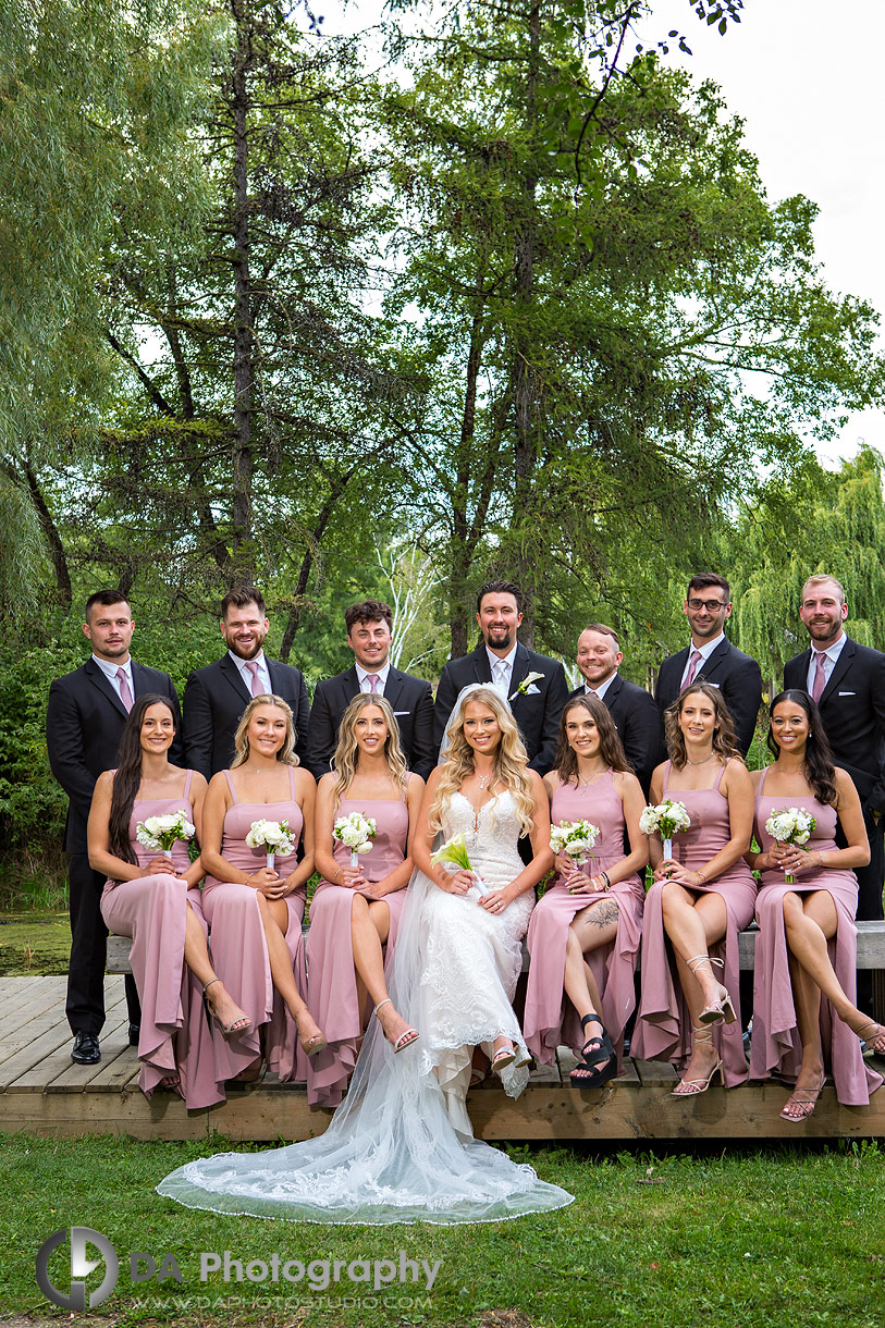 Photo of a Bridal party at Humber Arboretum