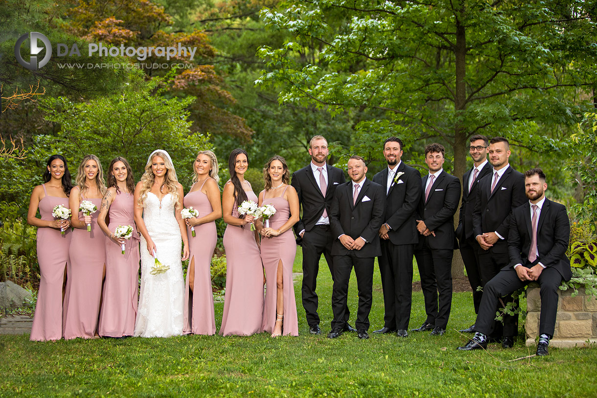 Bridesmaids and Groomsman at Paradise Banquet Hall