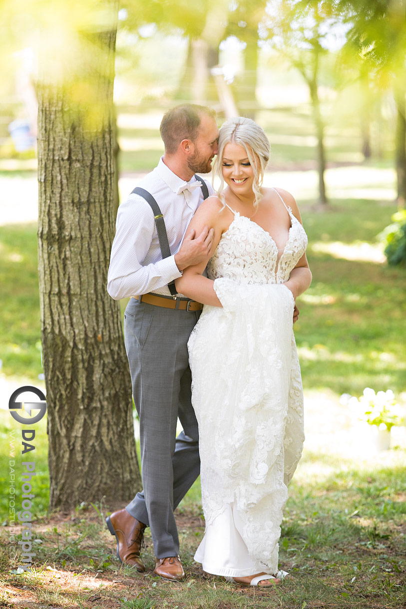 Bride and Groom at Farm weddings