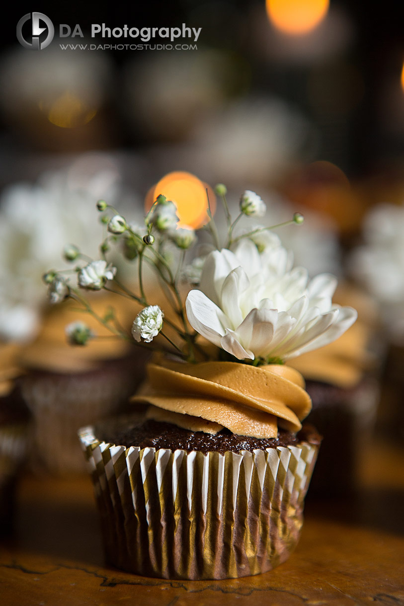 Close up photo of a cupcake 