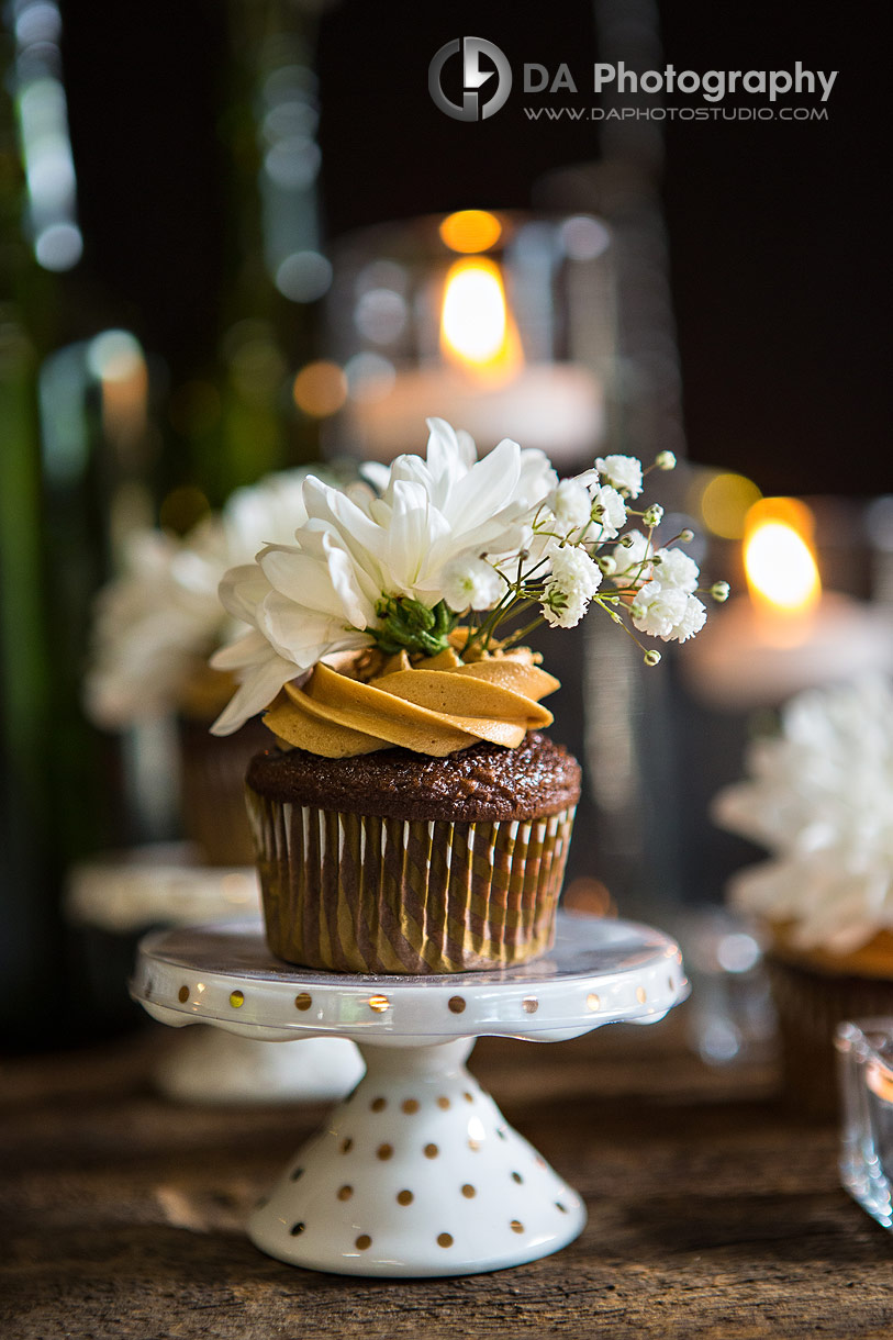 Close up photo of a cupcakes
