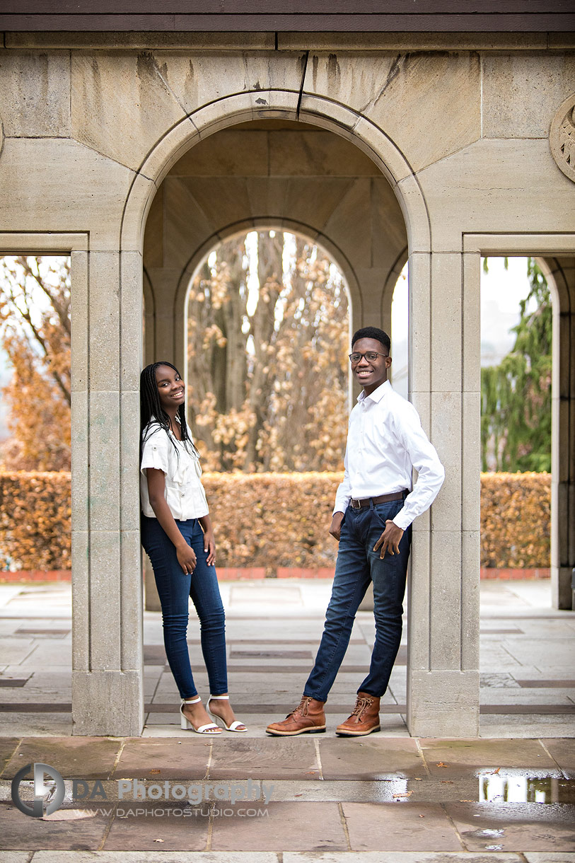 Siblings Photo at Oakes Garden Theatre in Niagara Falls