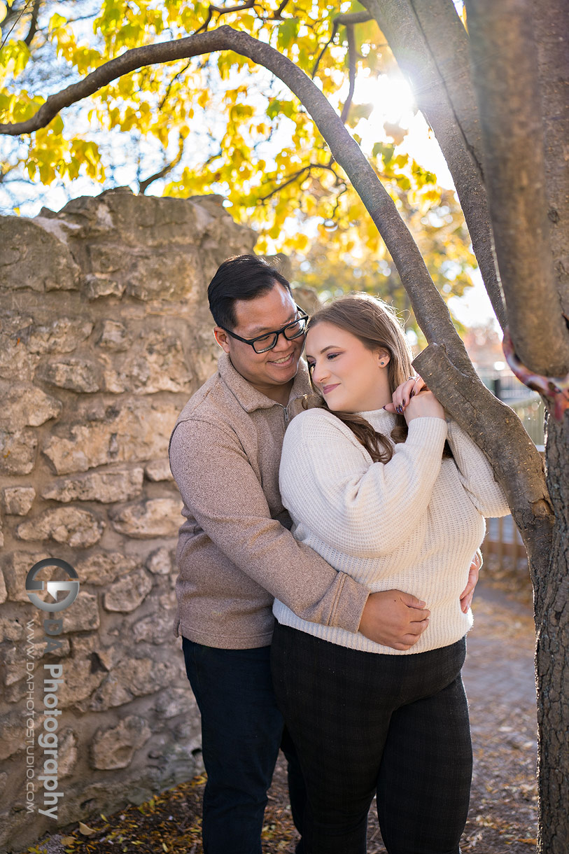 Mill Race Park Engagement Photos