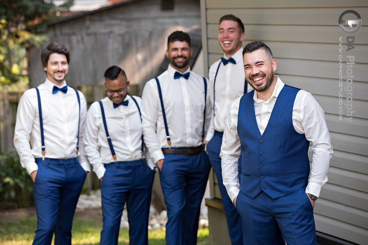 Groomsman at Ayr wedding