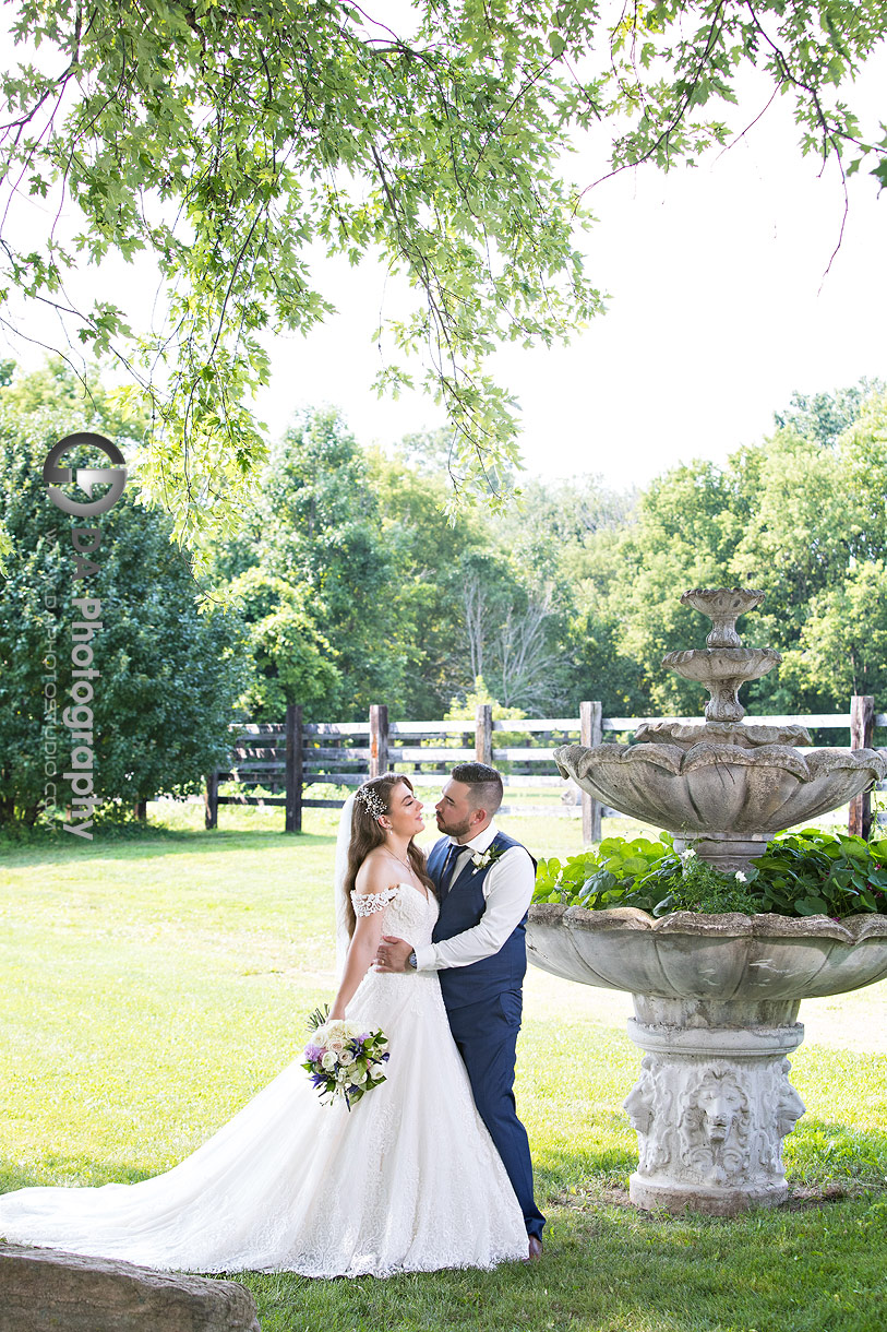 Bride and Groom in Ayr with Boho Style